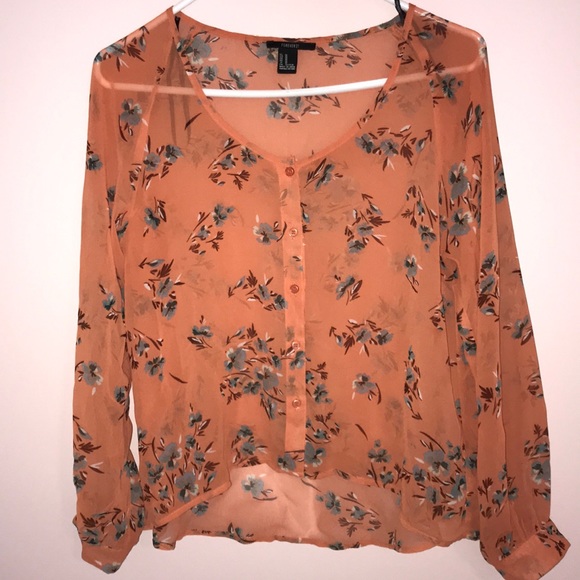 Forever 21 Tops - Floral blouse